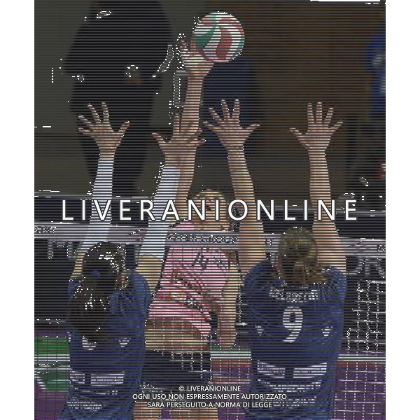 Lega Pallavolo Serie A Femminile-Finali Coppa Italia 2016-Semifinale Ravenna - 19.03.2016 Pomi\' Casalmaggiore-Foppapedretti Bergamo Nella Foto:Margareta Anna Kozuch /Ph.Vitez-Ag. Aldo Liverani