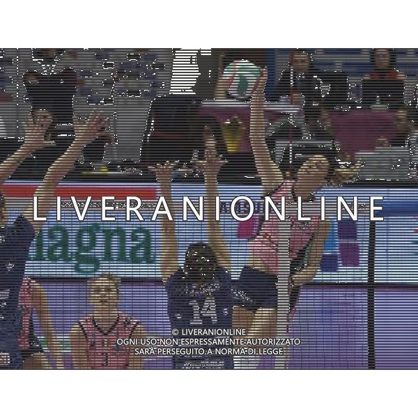 Lega Pallavolo Serie A Femminile-Finali Coppa Italia 2016-Semifinale Ravenna - 19.03.2016 Pomi\' Casalmaggiore-Foppapedretti Bergamo Nella Foto:Francesca Piccinini /Ph.Vitez-Ag. Aldo Liverani