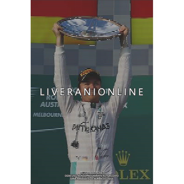 1st place Nico Rosberg (GER) Mercedes AMG Petronas F1 W07. 20.03.2016. Formula 1 World Championship, Rd 1, Australian Grand Prix, Albert Park, Melbourne, Australia, Race Day. - www.xpbimages.com, EMail: requests@xpbimages.com - copy of publication required for printed pictures. Every used picture is fee-liable. Â© Copyright: Batchelor / XPB Images/Agenzia Aldo Liverani s.a.s./ONLY ITALY/EDITORIAL USE ONLY