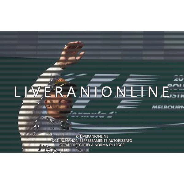 2nd place Lewis Hamilton (GBR) Mercedes Petronas AMG F1. 20.03.2016. Formula 1 World Championship, Rd 1, Australian Grand Prix, Albert Park, Melbourne, Australia, Race Day. - www.xpbimages.com, EMail: requests@xpbimages.com - copy of publication required for printed pictures. Every used picture is fee-liable. Â© Copyright: Batchelor / XPB Images/Agenzia Aldo Liverani s.a.s./ONLY ITALY/EDITORIAL USE ONLY