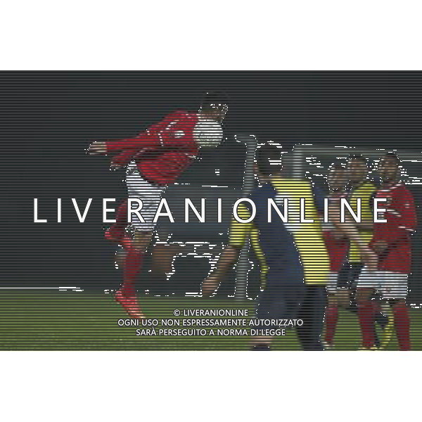 SANTARCANGELO vs ANCONA, Campionato di Calcio Lega Pro, Girone B, 27Âª giornata, 19/03/2016. nella foto: COGNINI LUCA, Â©Claudio Zamagni/ Agenzia Aldo Liverani s.a.s.