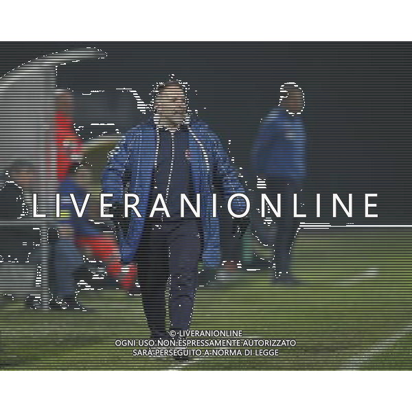 SANTARCANGELO vs ANCONA, Campionato di Calcio Lega Pro, Girone B, 27Âª giornata, 19/03/2016. nella foto: L\'ALLENATORE, GIOVANNI CORNACCHINI, Â©Claudio Zamagni/ Agenzia Aldo Liverani s.a.s.