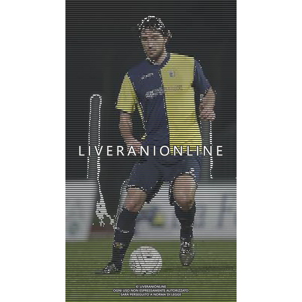 SANTARCANGELO vs ANCONA, Campionato di Calcio Lega Pro, Girone B, 27Âª giornata, 19/03/2016. nella foto: MORI DANIELE, Â©Claudio Zamagni/ Agenzia Aldo Liverani s.a.s.