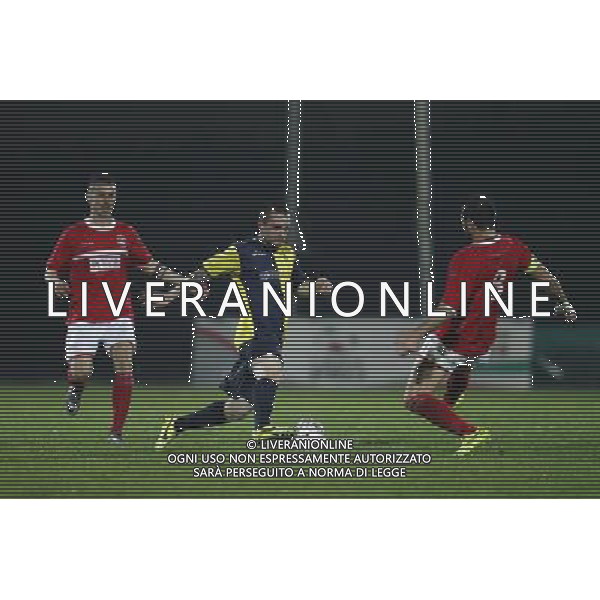 SANTARCANGELO vs ANCONA, Campionato di Calcio Lega Pro, Girone B, 27Âª giornata, 19/03/2016. nella foto: TOMMASO ARRIGONI, Â©Claudio Zamagni/ Agenzia Aldo Liverani s.a.s.