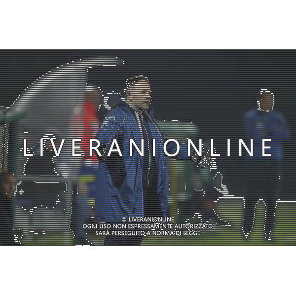 SANTARCANGELO vs ANCONA, Campionato di Calcio Lega Pro, Girone B, 27Âª giornata, 19/03/2016. nella foto: L\'ALLENATORE GIOVANNI CORNACCHINI, Â©Claudio Zamagni/ Agenzia Aldo Liverani s.a.s.