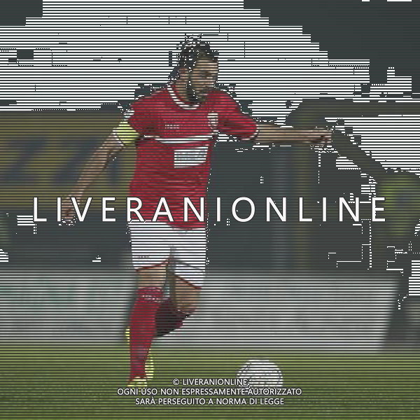 SANTARCANGELO vs ANCONA, Campionato di Calcio Lega Pro, Girone B, 27Âª giornata, 19/03/2016. nella foto: IL CAPITANO LORENZO PAOLI, Â©Claudio Zamagni/ Agenzia Aldo Liverani s.a.s.