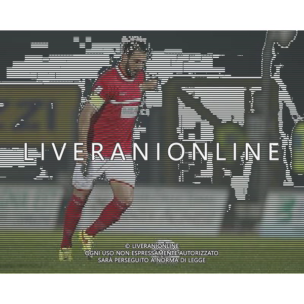 SANTARCANGELO vs ANCONA, Campionato di Calcio Lega Pro, Girone B, 27Âª giornata, 19/03/2016. nella foto: IL CAPITANO LORENZO PAOLI, Â©Claudio Zamagni/ Agenzia Aldo Liverani s.a.s.