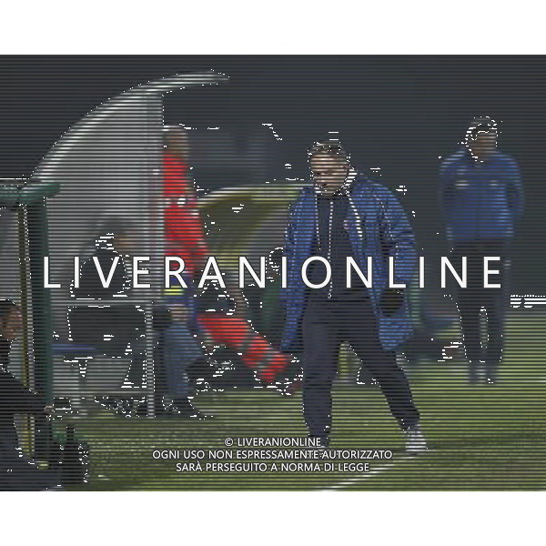 SANTARCANGELO vs ANCONA, Campionato di Calcio Lega Pro, Girone B, 27Âª giornata, 19/03/2016. nella foto: L\'ALLENATORE GIOVANNI CORNACCHINI, Â©Claudio Zamagni/ Agenzia Aldo Liverani s.a.s.