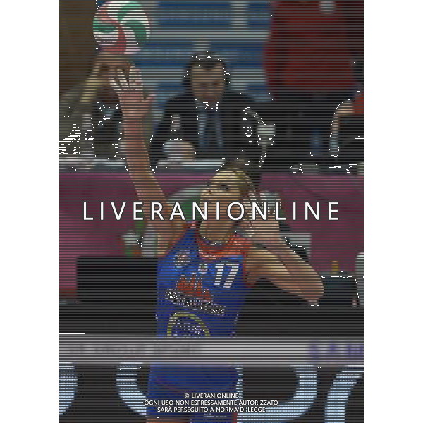 Lega Pallavolo Serie A Femminile-Finali Coppa Italia 2016-Semifinale Ravenna - 19.03.2016 Metalleghe Sanitars Montichiari-Nordmeccanica Piacenza Nella Foto:Simona Gioli /Ph.Vitez-Ag. Aldo Liverani