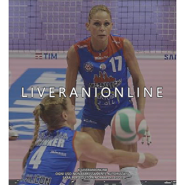 Lega Pallavolo Serie A Femminile-Finali Coppa Italia 2016-Semifinale Ravenna - 19.03.2016 Metalleghe Sanitars Montichiari-Nordmeccanica Piacenza Nella Foto:Simona Gioli /Ph.Vitez-Ag. Aldo Liverani