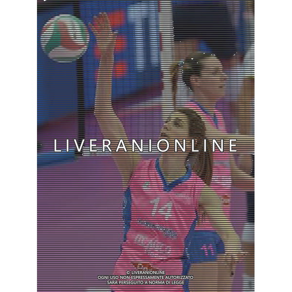 Lega Pallavolo Serie A Femminile-Finali Coppa Italia 2016-Semifinale Ravenna - 19.03.2016 Metalleghe Sanitars Montichiari-Nordmeccanica Piacenza Nella Foto:Floortje Meijners /Ph.Vitez-Ag. Aldo Liverani