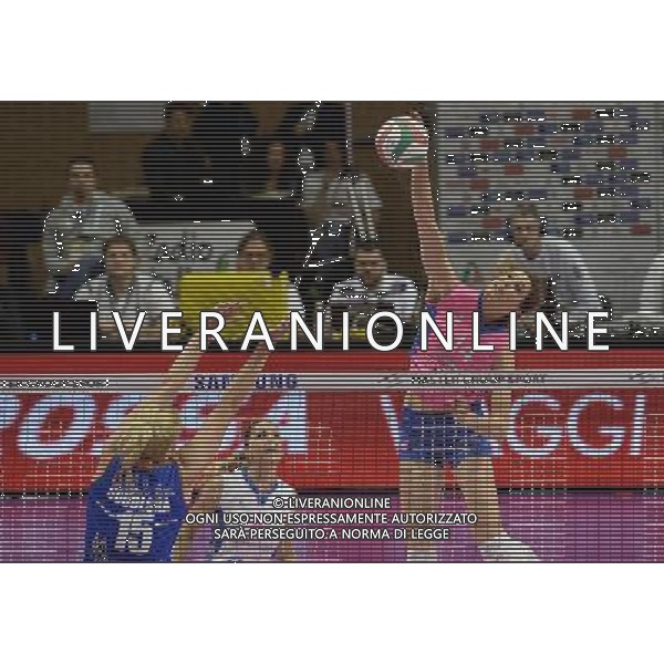 Lega Pallavolo Serie A Femminile-Finali Coppa Italia 2016-Semifinale Ravenna - 19.03.2016 Metalleghe Sanitars Montichiari-Nordmeccanica Piacenza Nella Foto:Floortje Meijners /Ph.Vitez-Ag. Aldo Liverani