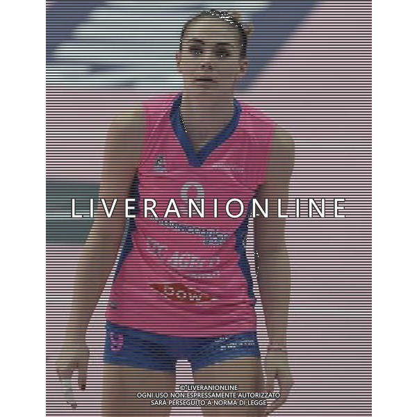 Lega Pallavolo Serie A Femminile-Finali Coppa Italia 2016-Semifinale Ravenna - 19.03.2016 Metalleghe Sanitars Montichiari-Nordmeccanica Piacenza Nella Foto:Laura Melandri /Ph.Vitez-Ag. Aldo Liverani
