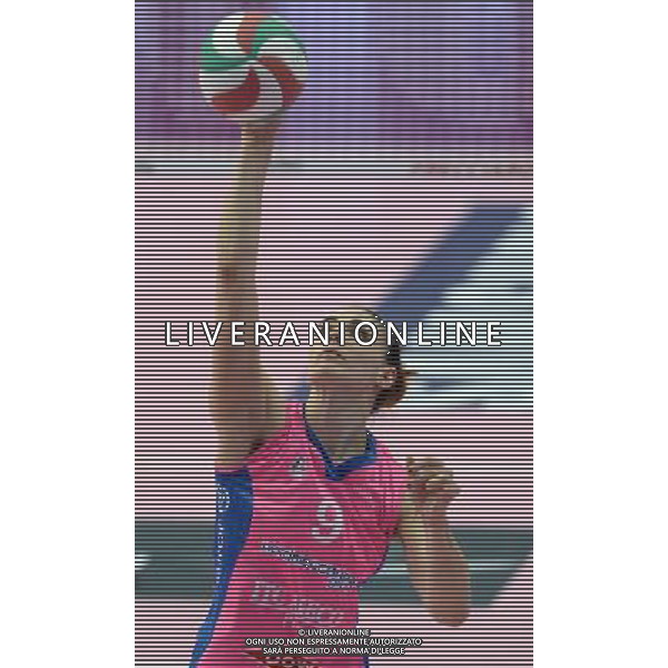 Lega Pallavolo Serie A Femminile-Finali Coppa Italia 2016-Semifinale Ravenna - 19.03.2016 Metalleghe Sanitars Montichiari-Nordmeccanica Piacenza Nella Foto:Laura Melandri /Ph.Vitez-Ag. Aldo Liverani