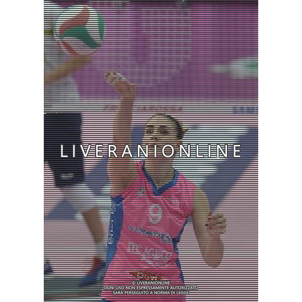 Lega Pallavolo Serie A Femminile-Finali Coppa Italia 2016-Semifinale Ravenna - 19.03.2016 Metalleghe Sanitars Montichiari-Nordmeccanica Piacenza Nella Foto:Laura Melandri /Ph.Vitez-Ag. Aldo Liverani