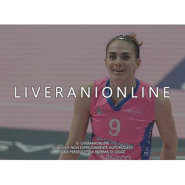 Lega Pallavolo Serie A Femminile-Finali Coppa Italia 2016-Semifinale Ravenna - 19.03.2016 Metalleghe Sanitars Montichiari-Nordmeccanica Piacenza Nella Foto:Laura Melandri /Ph.Vitez-Ag. Aldo Liverani