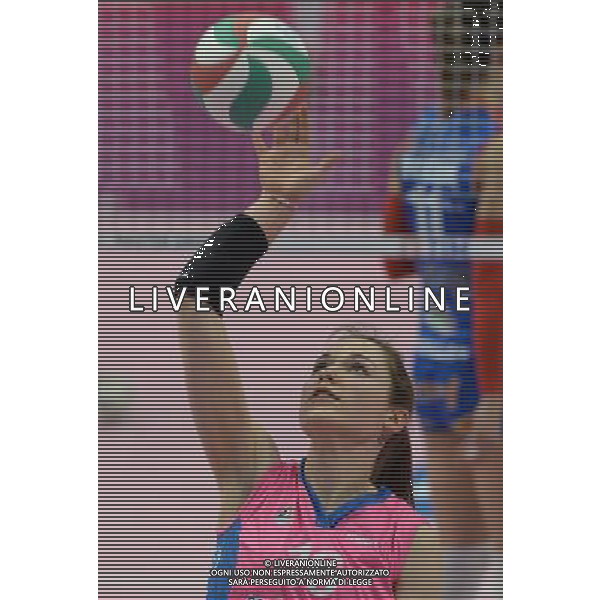 Lega Pallavolo Serie A Femminile-Finali Coppa Italia 2016-Semifinale Ravenna - 19.03.2016 Metalleghe Sanitars Montichiari-Nordmeccanica Piacenza Nella Foto:Veronica Taborelli /Ph.Vitez-Ag. Aldo Liverani