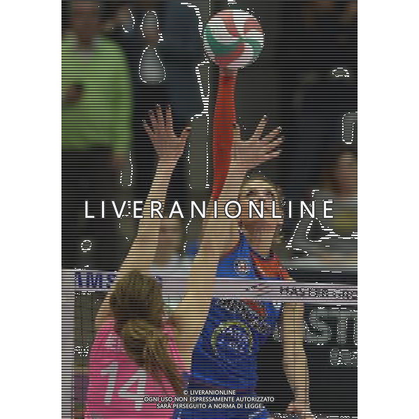 Lega Pallavolo Serie A Femminile-Finali Coppa Italia 2016-Semifinale Ravenna - 19.03.2016 Metalleghe Sanitars Montichiari-Nordmeccanica Piacenza Nella Foto:Berenika Tomsia /Ph.Vitez-Ag. Aldo Liverani