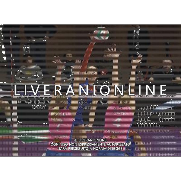 Lega Pallavolo Serie A Femminile-Finali Coppa Italia 2016-Semifinale Ravenna - 19.03.2016 Metalleghe Sanitars Montichiari-Nordmeccanica Piacenza Nella Foto:Berenika Tomsia /Ph.Vitez-Ag. Aldo Liverani