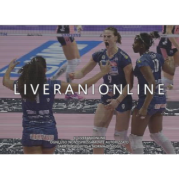 Lega Pallavolo Serie A Femminile-Finali Coppa Italia 2016-Semifinale Ravenna - 19.03.2016 Pomi\' Casalmaggiore-Foppapedretti Bergamo Nella Foto:Freya Aelbrecht /Ph.Vitez-Ag. Aldo Liverani