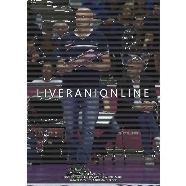 Lega Pallavolo Serie A Femminile-Finali Coppa Italia 2016-Semifinale Ravenna - 19.03.2016 Pomi\' Casalmaggiore-Foppapedretti Bergamo Nella Foto:Massimo Barbolini /Ph.Vitez-Ag. Aldo Liverani