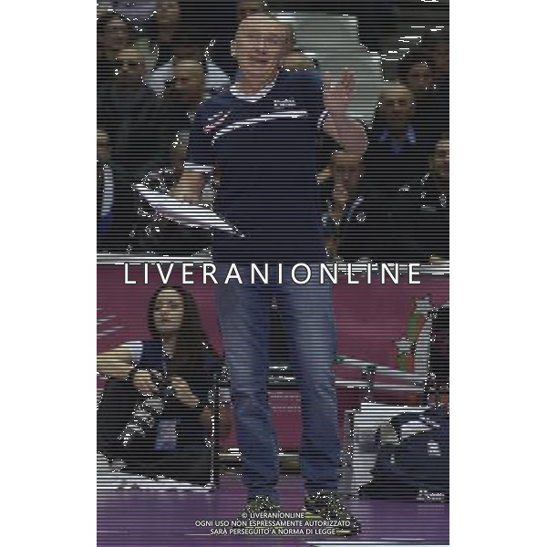 Lega Pallavolo Serie A Femminile-Finali Coppa Italia 2016-Semifinale Ravenna - 19.03.2016 Pomi\' Casalmaggiore-Foppapedretti Bergamo Nella Foto:Massimo Barbolini /Ph.Vitez-Ag. Aldo Liverani