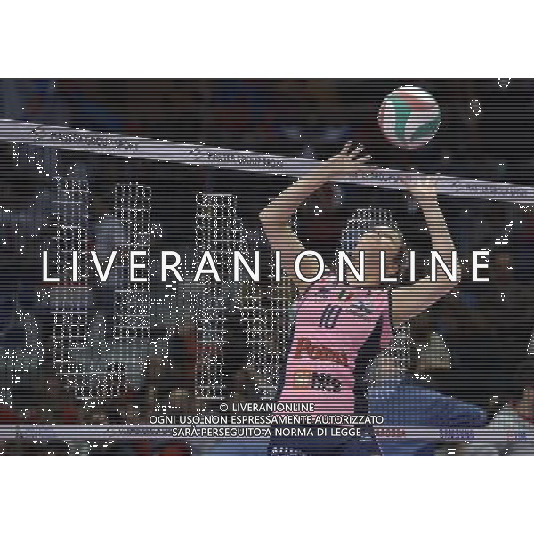 Lega Pallavolo Serie A Femminile-Finali Coppa Italia 2016-Semifinale Ravenna - 19.03.2016 Pomi\' Casalmaggiore-Foppapedretti Bergamo Nella Foto:Carlotta Cambi /Ph.Vitez-Ag. Aldo Liverani