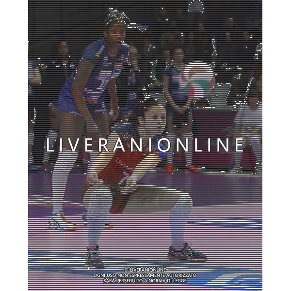 Lega Pallavolo Serie A Femminile-Finali Coppa Italia 2016-Semifinale Ravenna - 19.03.2016 Pomi\' Casalmaggiore-Foppapedretti Bergamo Nella Foto:Paola Cardullo /Ph.Vitez-Ag. Aldo Liverani