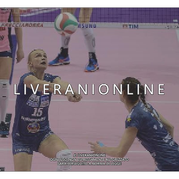 Lega Pallavolo Serie A Femminile-Finali Coppa Italia 2016-Semifinale Ravenna - 19.03.2016 Pomi\' Casalmaggiore-Foppapedretti Bergamo Nella Foto:Vesna Durisic /Ph.Vitez-Ag. Aldo Liverani