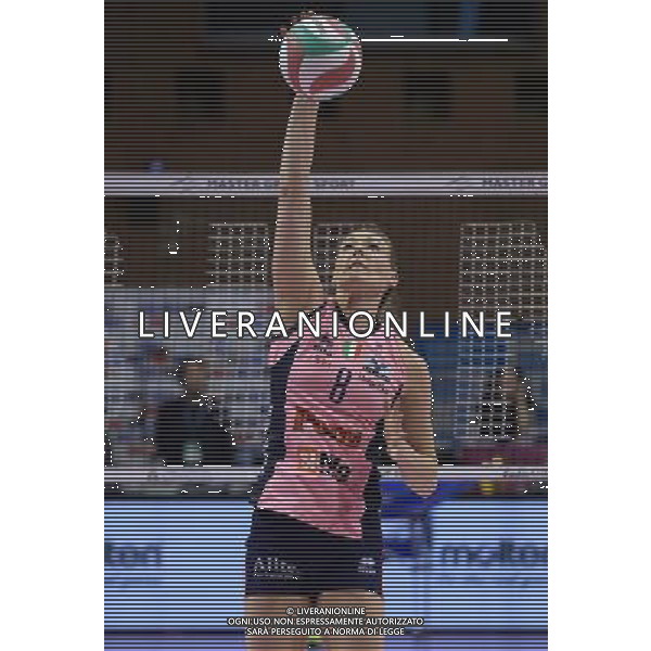 Lega Pallavolo Serie A Femminile-Finali Coppa Italia 2016-Semifinale Ravenna - 19.03.2016 Pomi\' Casalmaggiore-Foppapedretti Bergamo Nella Foto:Lauren Gibbemeyer /Ph.Vitez-Ag. Aldo Liverani