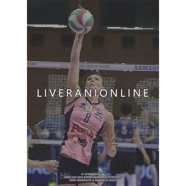 Lega Pallavolo Serie A Femminile-Finali Coppa Italia 2016-Semifinale Ravenna - 19.03.2016 Pomi\' Casalmaggiore-Foppapedretti Bergamo Nella Foto:Lauren Gibbemeyer /Ph.Vitez-Ag. Aldo Liverani