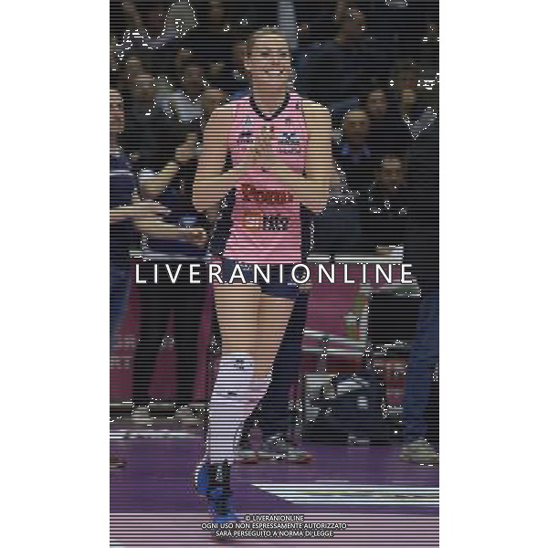 Lega Pallavolo Serie A Femminile-Finali Coppa Italia 2016-Semifinale Ravenna - 19.03.2016 Pomi\' Casalmaggiore-Foppapedretti Bergamo Nella Foto:Lauren Gibbemeyer /Ph.Vitez-Ag. Aldo Liverani