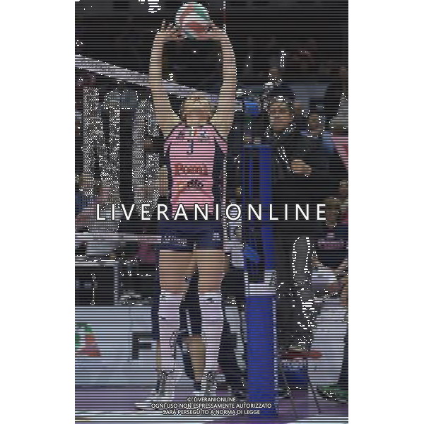 Lega Pallavolo Serie A Femminile-Finali Coppa Italia 2016-Semifinale Ravenna - 19.03.2016 Pomi\' Casalmaggiore-Foppapedretti Bergamo Nella Foto:Carlo Lloyd /Ph.Vitez-Ag. Aldo Liverani