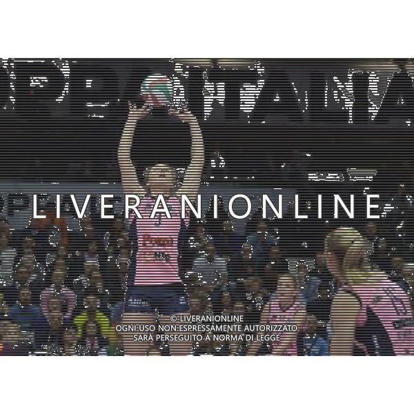 Lega Pallavolo Serie A Femminile-Finali Coppa Italia 2016-Semifinale Ravenna - 19.03.2016 Pomi\' Casalmaggiore-Foppapedretti Bergamo Nella Foto:Carlo Lloyd /Ph.Vitez-Ag. Aldo Liverani