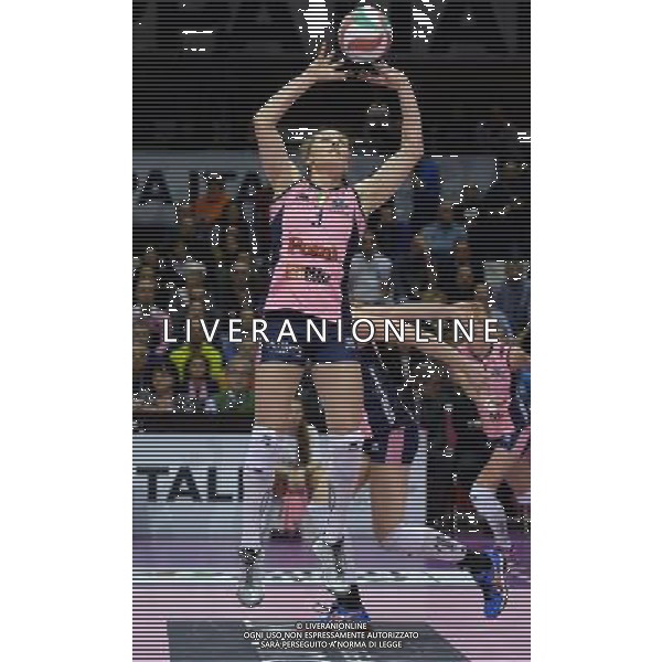 Lega Pallavolo Serie A Femminile-Finali Coppa Italia 2016-Semifinale Ravenna - 19.03.2016 Pomi\' Casalmaggiore-Foppapedretti Bergamo Nella Foto:Carlo Lloyd /Ph.Vitez-Ag. Aldo Liverani