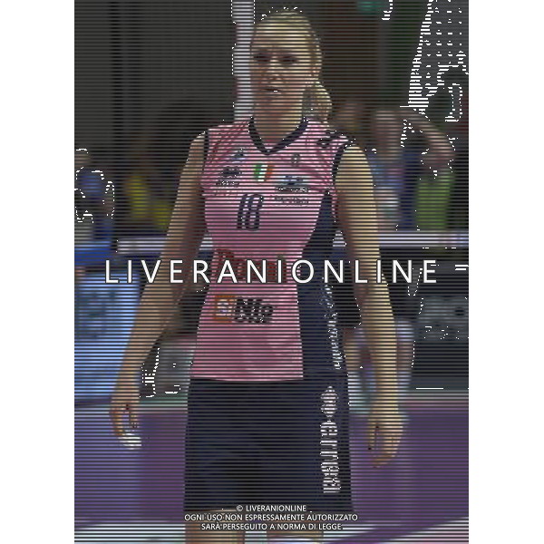 Lega Pallavolo Serie A Femminile-Finali Coppa Italia 2016-Semifinale Ravenna - 19.03.2016 Pomi\' Casalmaggiore-Foppapedretti Bergamo Nella Foto:Tereza Rossi Matuszkova /Ph.Vitez-Ag. Aldo Liverani