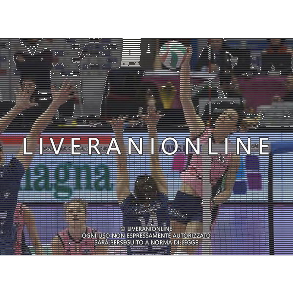 Lega Pallavolo Serie A Femminile-Finali Coppa Italia 2016-Semifinale Ravenna - 19.03.2016 Pomi\' Casalmaggiore-Foppapedretti Bergamo Nella Foto:Francesca Piccinini /Ph.Vitez-Ag. Aldo Liverani