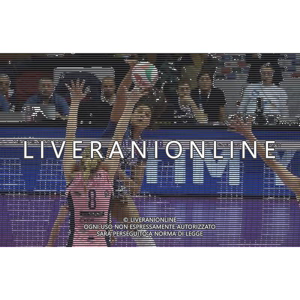 Lega Pallavolo Serie A Femminile-Finali Coppa Italia 2016-Semifinale Ravenna - 19.03.2016 Pomi\' Casalmaggiore-Foppapedretti Bergamo Nella Foto:Celeste Plak /Ph.Vitez-Ag. Aldo Liverani