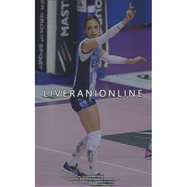 Lega Pallavolo Serie A Femminile-Finali Coppa Italia 2016-Semifinale Ravenna - 19.03.2016 Pomi\' Casalmaggiore-Foppapedretti Bergamo Nella Foto:Imma Sirressi /Ph.Vitez-Ag. Aldo Liverani