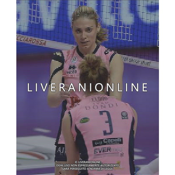 Lega Pallavolo Serie A Femminile-Finali Coppa Italia 2016-Semifinale Ravenna - 19.03.2016 Pomi\' Casalmaggiore-Foppapedretti Bergamo Nella Foto:Jovana Stevanovic /Ph.Vitez-Ag. Aldo Liverani