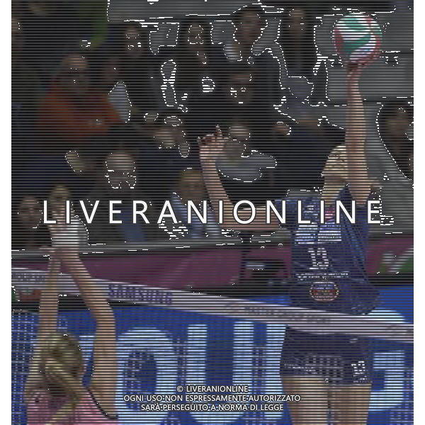 Lega Pallavolo Serie A Femminile-Finali Coppa Italia 2016-Semifinale Ravenna - 19.03.2016 Pomi\' Casalmaggiore-Foppapedretti Bergamo Nella Foto:Katarina Barun-Susnjar /Ph.Vitez-Ag. Aldo Liverani