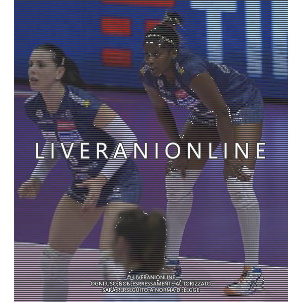Lega Pallavolo Serie A Femminile-Finali Coppa Italia 2016-Semifinale Ravenna - 19.03.2016 Pomi\' Casalmaggiore-Foppapedretti Bergamo Nella Foto:Miriam Sylla /Ph.Vitez-Ag. Aldo Liverani