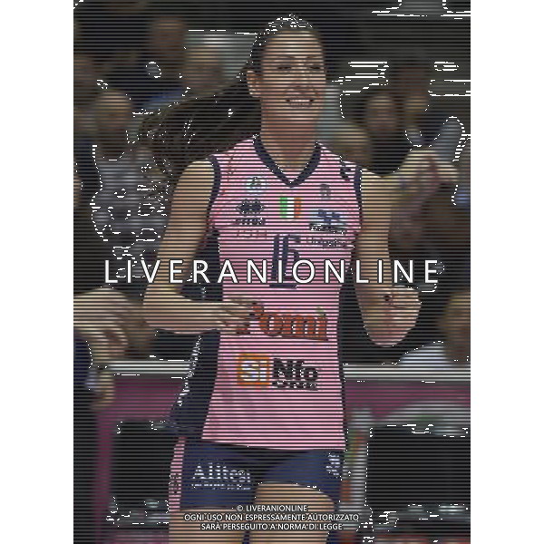 Lega Pallavolo Serie A Femminile-Finali Coppa Italia 2016-Semifinale Ravenna - 19.03.2016 Pomi\' Casalmaggiore-Foppapedretti Bergamo Nella Foto:Valentina Tirozzi /Ph.Vitez-Ag. Aldo Liverani