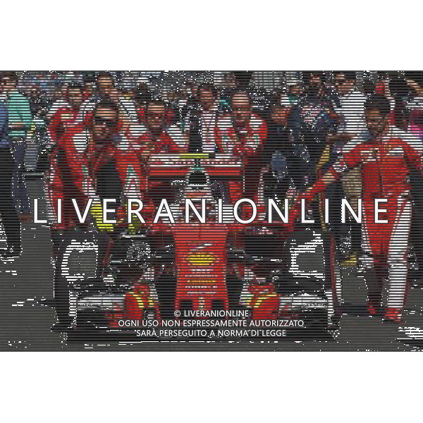 Kimi Raikkonen (FIN) Ferrari SF16-H on the grid. 20.03.2016. Formula 1 World Championship, Rd 1, Australian Grand Prix, Albert Park, Melbourne, Australia, Race Day. / AGENZIA ALDO LIVERANI SAS - ITALY ONLY EDITORIAL USE ONLY
