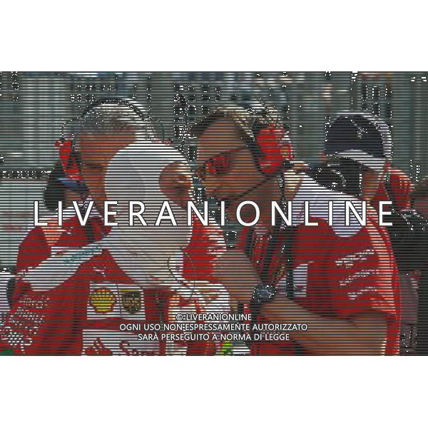 Sebastian Vettel (GER) Ferrari on the grid. 20.03.2016. Formula 1 World Championship, Rd 1, Australian Grand Prix, Albert Park, Melbourne, Australia, Race Day. / AGENZIA ALDO LIVERANI SAS - ITALY ONLY EDITORIAL USE ONLY