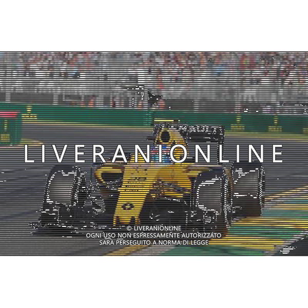 Jolyon Palmer (GBR) Renault Sport F1 Team RS16. 20.03.2016. Formula 1 World Championship, Rd 1, Australian Grand Prix, Albert Park, Melbourne, Australia, Race Day. / AGENZIA ALDO LIVERANI SAS - ITALY ONLY EDITORIAL USE ONLY
