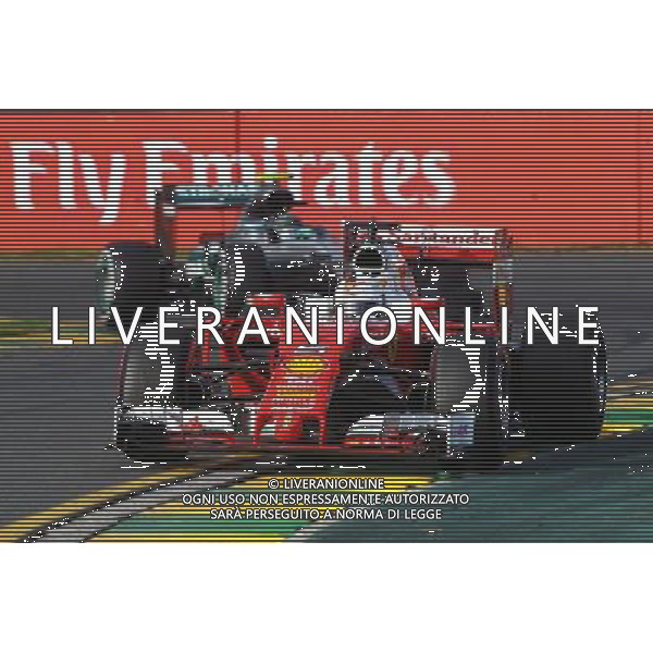 Sebastian Vettel (GER) Ferrari SF16-H. 20.03.2016. Formula 1 World Championship, Rd 1, Australian Grand Prix, Albert Park, Melbourne, Australia, Race Day. / AGENZIA ALDO LIVERANI SAS - ITALY ONLY EDITORIAL USE ONLY