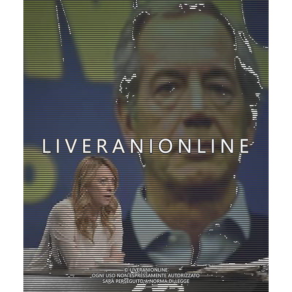 Trasmissione TV \' In mezz\'ora \' Roma - 20.03.2016 - Studi Rai Teulada - nella foto: Giorgia Meloni / Ph. Corradetti - Ag. Aldo Liverani sas