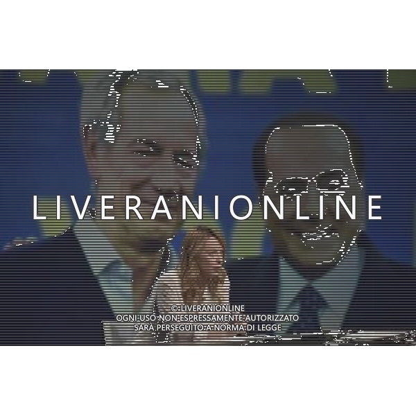 Trasmissione TV \' In mezz\'ora \' Roma - 20.03.2016 - Studi Rai Teulada - nella foto: Giorgia Meloni / Ph. Corradetti - Ag. Aldo Liverani sas