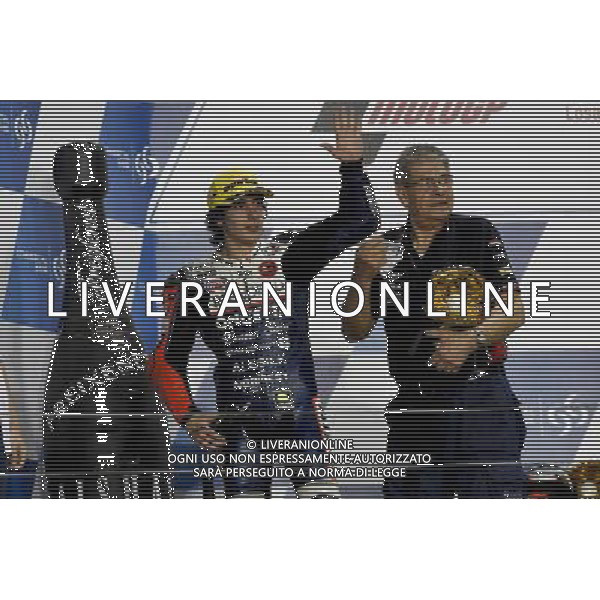 20.03.2016. Losail, Qatar. Gara Moto3.Niccol˜ Antonelli e Giancarlo Cecchini. © G.Piazzolla AG ALDO LIVERANI SAS